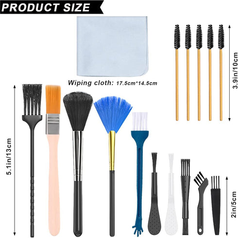 Cell Phone Cleaning Kit, 116 Pcs Speaker Cleaner for iPhone & Android Phones, Charging Port Cleaning Tool, Electronic Cleaning kit, Compatible with Headphones Earbuds Camera USB C Port ipad