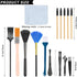 Cell Phone Cleaning Kit, 116 Pcs Speaker Cleaner for iPhone & Android Phones, Charging Port Cleaning Tool, Electronic Cleaning kit, Compatible with Headphones Earbuds Camera USB C Port ipad