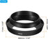 PATIKIL 49mm Lens Hood, 2Pcs Standard Vented Matte Surface Anti-reflective Inside Hollow Lens Hood for Universal Camera Lens, Black for Nikon, for Fujifilm, for Pentax, for Leica
