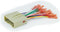 Scosche FD23BCB Car Radio Wiring Harness Kit with Crimp Connectors for Select 2003-13 Ford Vehicles