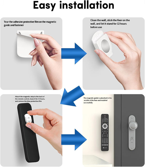 Shinycome Magnetic Remote Control Hanging Holder Anti-Perspiration Wall Pasting Bracket Fall-Resistance Fit