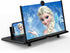 18" Screen Magnifier for Cell Phone, 3D HD Enlarger Projector for Movies and Gaming, Foldable Phone Stand