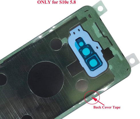 Ubrokeifixit Galaxy S10e G970 Rear Back Glass Door Cover Replacement for Samsung Galaxy S10e 5.8" G970 Models