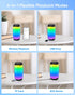 THROLX Portable Bluetooth Speaker with LED Color Changing Lights, TWS Function, TF Card/USB/AUX Support, HD Stereo