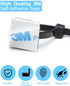 3/4" Zip Tie Mounts, 120PCS Self Adhesive Cable Tie Mounts for Cable Management Indoor Outdoor (Black)
