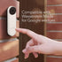 Wasserstein No-Drill Mount for Google Nest Doorbell (Battery), Avoid Drilling and Protect Walls