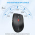 E-YOOSO Bluetooth Wireless Mouse, Bluetooth 5.0 & 3.0, 2.4GHz Ergonomic Optical Mouse with USB Nano Receiver, 5