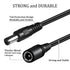5Pcs Male to Female DC Extension Cable - 3.3ft/1Meter, 5.5mm x 2.1mm for CCTV Security Camera and LED Light Strips