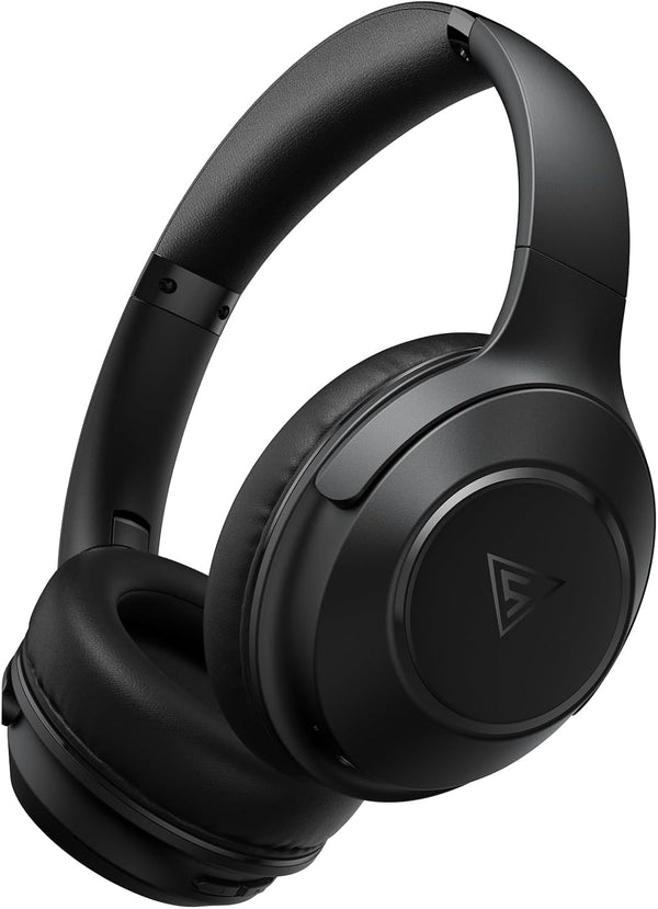 DOQAUS Bluetooth Over Ear Headphones, 70H Playtime, 3EQ Modes, HiFi Stereo Sound, Memory Foam Ear Cups for