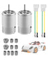 UTKFHT 2-Pack 24 Volt RS555 35000RPM Fast Electric Motor Drive Engine Fit for