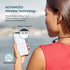 Neckband Headphones with Noise Cancelling Microphone, Bluetooth Headset, 22hrs Playtime, Stereo Bass Earphones for