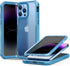 iPhone 14 Pro Max Privacy Case - Anti Peep, 9H Glass Screen Protector, Full Body Protection, MagSafe & Wireless Charger