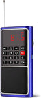 Leting Portable Radio with MP3 Speaker, FM Radio, Supports TF Card/USB/Music Recording, Rechargeable Battery Powered