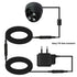 5Pcs Male to Female DC Extension Cable - 3.3ft/1Meter, 5.5mm x 2.1mm for CCTV Security Camera and LED Light Strips