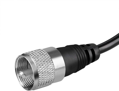 Retevis Magnetic Antenna Mount Base with 5M Coaxial Cable for CB Radio Car Bus Mobile Transceiver