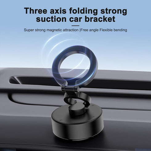 Shker Electric Vacuum Magnetic Suction Phone Mount, Shower Phone Holder, Magnetic Cell Phone Holder
