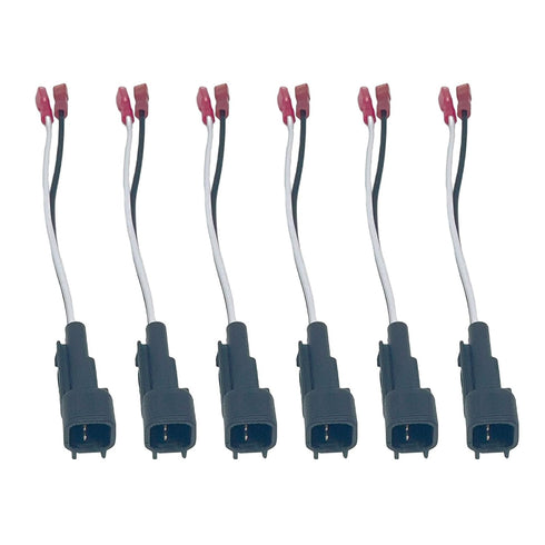 Bstenky 6 Pack F150 F250 72-5600 Speaker Wire Harness Car Front Rear Door Speakers Adapter Wiring Harness Plug