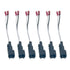 Bstenky 6 Pack F150 F250 72-5600 Speaker Wire Harness Car Front Rear Door Speakers Adapter Wiring Harness Plug