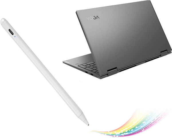 Stylus Pen for Lenovo Yoga C740/C940/ThinkPad, Active Digital Pencil for Sketching and Drawing, White