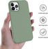 AOTESIER iPhone 12 Pro Max Phone Case, Premium Soft Liquid Silicone Rubber, Full-Body Protective Bumper, 6.7 inch,