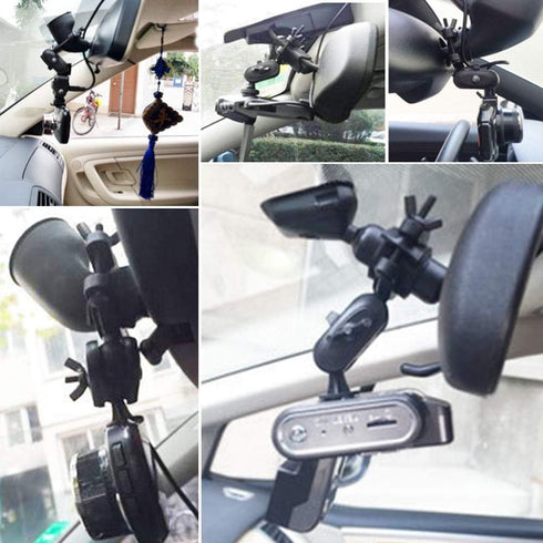 SYCOOVEN Dash Cam Mount, Car Interior Holder, Camera Bracket, Rear View Mirror Holder, Universal Dash Camera Rear View