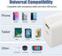 Dual USB C 33W Fast Wall Charger, Mini Block Power Brick Type C Adapter for iPhone 13/12/11 Pro Max, iPad Pro