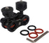Leftfoto 360 Articulating Double Ballhead Magic Arm Monitor Mount, Double Ballheads Degree Rotation for DSLR Field