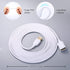 Costyle 10ft USB Extension Cable 2-Pack, USB 2.0 Type A Male to Female, White USB Extender with Gold-Plated Connectors.