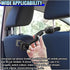 ZIMISI 360 Rearview Mirror Phone Mount Holder for Car, Rotating Adjustable Car Phone & GPS Holder, Universal