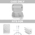 Case Compatible with Anker MagSafe Charger MagGo 3in1 Charging Station, 15W Wireless Magnetic Stand Storage for Apple Watch Charger, Power Bank Holder for USB-C Chargers and Cable- White (Box Only)