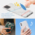 10 pcs Clear Sticky Adhesive Pads for Socket Base, 1.34 inches Transparent Double Sided Tapes for Collapsible Grip