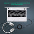 UGREEN Headphone Splitter for Computer 3.5mm Female to 2 Dual 3.5mm Male Braided Audio Splitter Cable