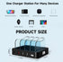 USB Charging Station - 4-Port Fast Charging Dock for Multiple Devices - Smart Charging Station