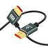 Thsucords Ultra Thin 8K HDMI 2.1 90 Degree Left Angle Cable 10FT,