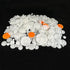 URIMPAVIDO 265PCS 0.5 (265) White Plastic Gears Module Gears for DC Motor DIY Model Toys RC Car Robot Gear Replacement