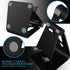 Adjustable Cell Phone Stand, 2020 Aluminum Desktop Stand with Anti-Slip Base and Charging Port, Fits All Smartphones