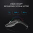 Foldable Bluetooth Travel Mouse - Wireless Portable 2.4G Arc Mouse for Laptop with Carry Bag