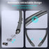 LHKLUK Headset IPX5 22H Neckband Bluetooth Headphones Retractable, Wireless with Mic, Sweatproof Earphones, Playtime