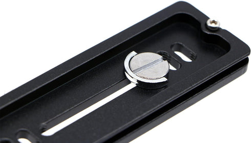 PU-120 120mm Universal Quick Release QR Plate with D-Ring Screw for Tripod Monopod DSLR Camera
