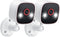 Jennov 2K Home Security Cameras - Indoor/Outdoor WiFi Camera for Baby, Pet Dog, 2 Pcs with Color Night Vision