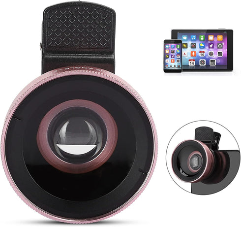 Macro and Wide Angle Lens, 2 in 1 Pro Lens Kit for Beautiful Landscapes