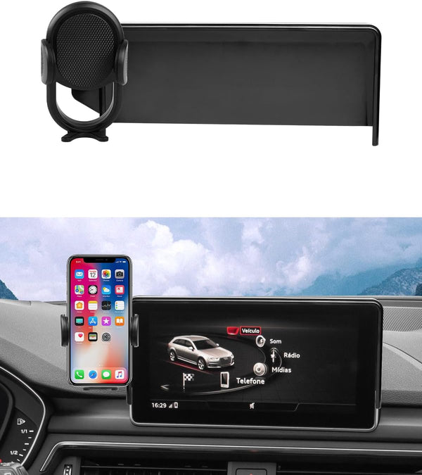 Autorder Custom Fit Car Phone Holder for 2017-2019 Audi A4/2018-2020 Q5, 360 Degree Rotation