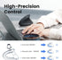 Perixx PERIMICE-813B Bluetooth Vertical Mouse, Wireless 3-in-1 Multi-Device Technology, Black, Right Handed with Carry
