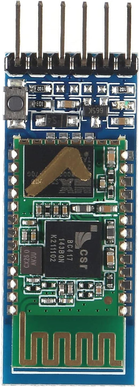 3Pcs HC-05 Wireless Bluetooth RF Transceiver Module, 6 Pin Wireless Serial Port Communication
