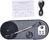YWLUUOO MP3 Record Player to Converter Turntable with Speed Option and USB Port Lightweighted Music Player