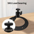 Tonalee 360 1/4" Projector Stand Table Tripod: Ballhead Angle Degree Adjustable with Screw for Most Projectors Webcams