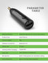 Bluetooth 5.3 Aux Adapter, Car Bluetooth Receiver with Stronger Microphone, 3.5mm Jack for Car Home Stereo, USB-C