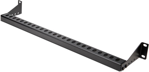 StarTech.com 1U Rack Mountable Cable Lacing Bar w/Adjustable Depth, Cable Support Guide for