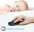 FENIFOX Slim Mini Bluetooth Mouse - Whisper-Quiet Portable Wireless Mice, Rechargeable, Compatible with Laptop, PC,