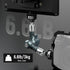 7" 1/4" 3/8" 6.6 lbs, UA082 NEEWER Articulating Magic Arm, Camera Monitor Mount Ball Heads Anti Twist Pins Screws